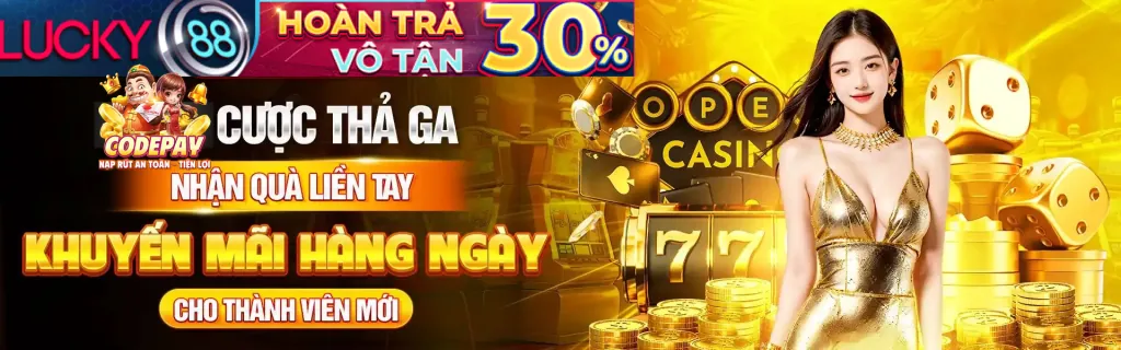 Banner khuyến mãi casino V8BET
